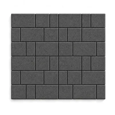 Новый город Лион 255×155 / 155×155 / 155×95 мм, 60 мм, Графит — раскладка