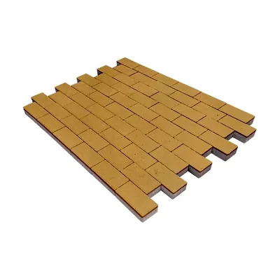 Плитка Прямоугольник 200×100 мм, 40 мм, Желтый