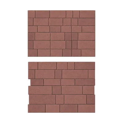 Инсбрук Тироль 360×200 / 320×160 / 280×120 / 200×120 / 160×160 мм, 60 мм, Оттенки красного — раскладка