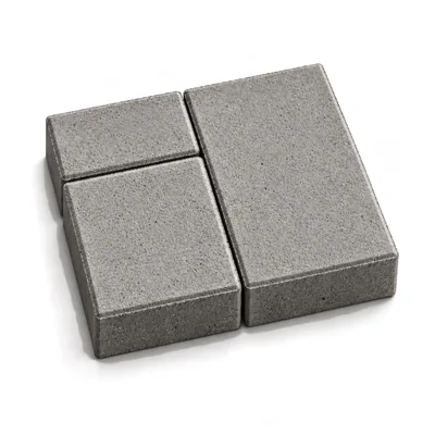 Плитка Новый город Лион 255×155 / 155×155 / 155×95 мм, 60 мм, Оттенки серого