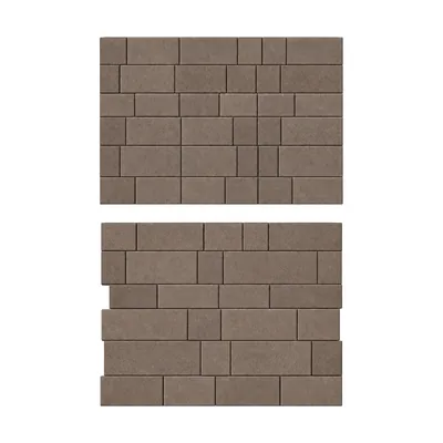 Инсбрук Тироль 360×200 / 320×160 / 280×120 / 200×120 / 160×160 мм, 60 мм, Коричневый — раскладка