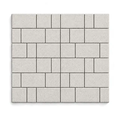 Новый город Лион 255×155 / 155×155 / 155×95 мм, 60 мм, Белый — раскладка