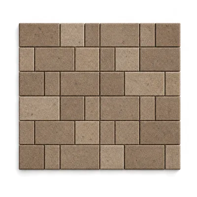 Новый город Лион 255×155 / 155×155 / 155×95 мм, 60 мм, Оттенки коричневого — раскладка