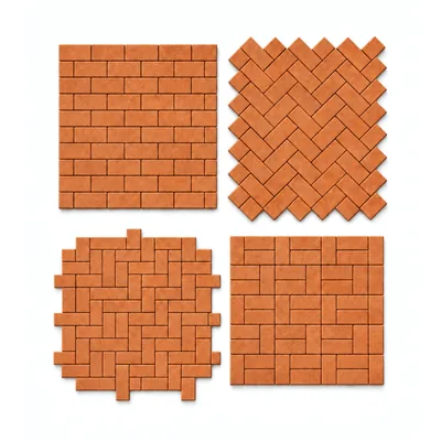 Прямоугольник 200×100 мм, 40 мм, Оранжевый — раскладка