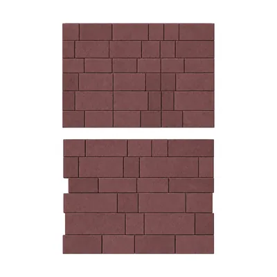 Инсбрук Тироль 360×200 / 320×160 / 280×120 / 200×120 / 160×160 мм, 60 мм, Винный — раскладка