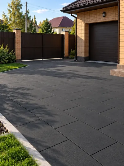 Парк Плейс 600×300 мм, 80 мм, Черный