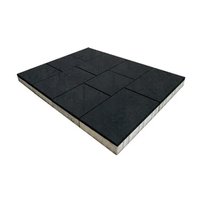 Плитка Инсбрук Ланс 450×300 / 300×300 мм, 60 мм, Черный