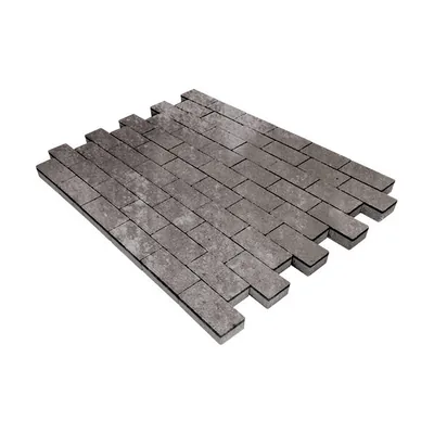 Плитка Прямоугольник 200×100 мм, 40 мм, Умбра