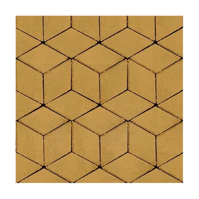 Ромб 250×150 мм, 60 мм, Желтый — раскладка